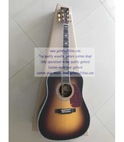 Custom Martin D45 Dreadnought Standard Series Guitar Sunburst